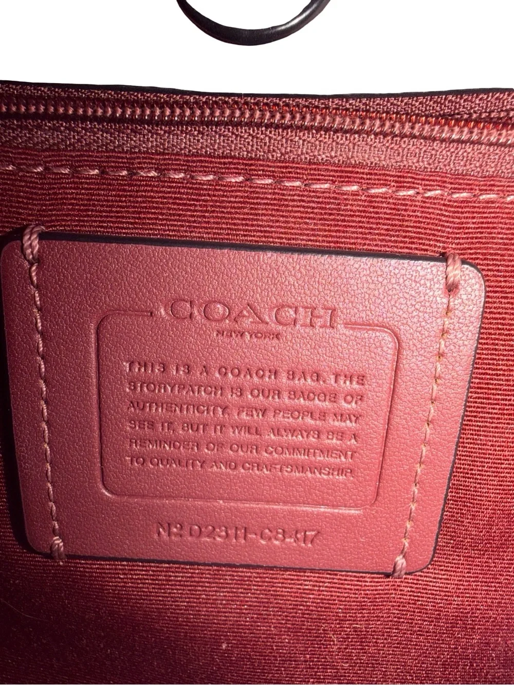 Coach this was